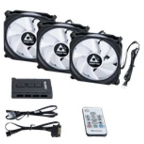 Chieftec CF-3012-RGB/komplet ventilatorjev za sistemske omare CF-3012-RGB Cene