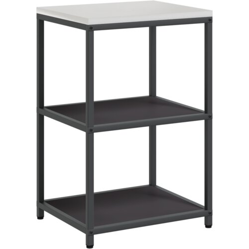 vidaXL polica za skladi&scaron;tenje hrane crna 60 x 50 x 92 cm čelik Cijene