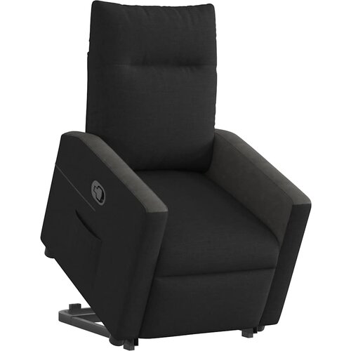 Maison Chic Relax naslanjač - Stol s funkcijo vstajanja črno blago, (22040141) Cene