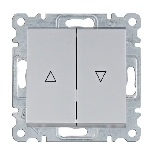 HAGER Taster za žaluzine 1P 10A WL0322 sivi Slike