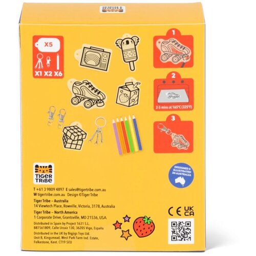 Tiger Tribe Kreativni set Bag Tags Slike