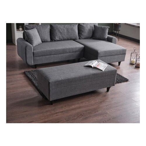 Atelier Del Sofa Ugaona sofa-krevet Flavia Grey Slike
