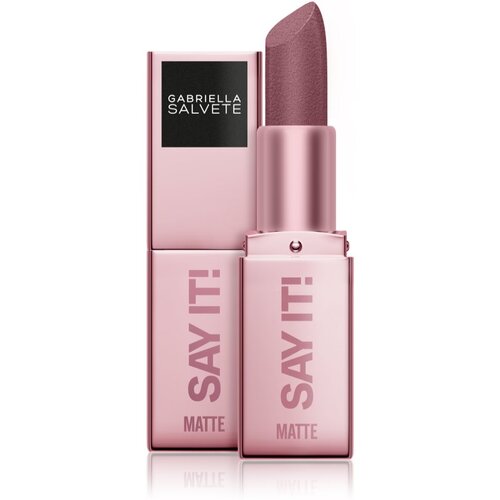 Gabriella Salvete Say It! It Matters matirajući ruž za usne s puder efektom nijansa 04 4 g Slike