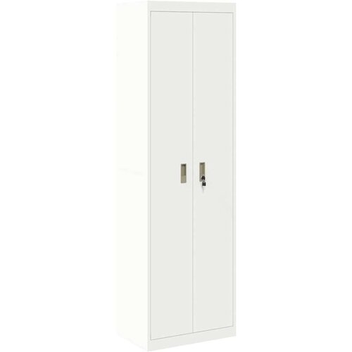  Omarica za shranjevanje 2 pcs Bela 60 x 40 x 200 cm Jeklo, (5000152649) Slike