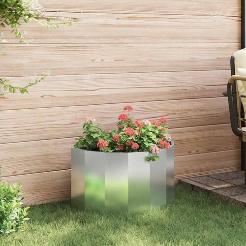  Sadilica Srebrno 60 x 30 x 35 cm Cinkani čelik Slike