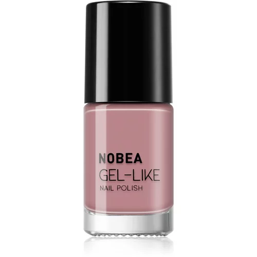 NOBEA Day-to-Day Gel-like Nail Polish lak za nokte s gel efektom nijansa Sienna #N58 6 ml