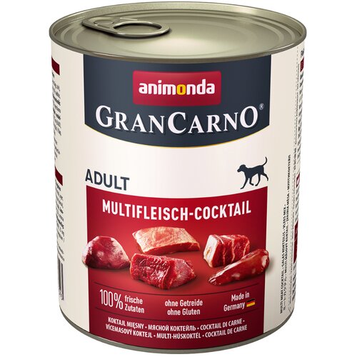 Animonda GranCarno Dog Adult Mešano Meso - 800 g Slike