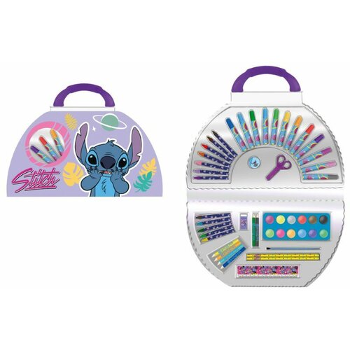  KREATIVNI SET ZA CRTANJE U KOFERU STITCH LST1107 Slike