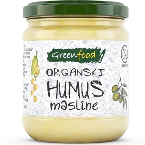 GREEN FOOD Humus Masline Eko 250g Cijene