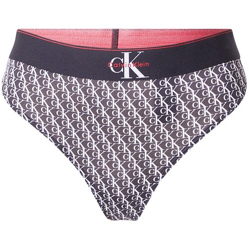Calvin Klein Underwear Tanga gaćice crvena / crna / bijela Cijene
