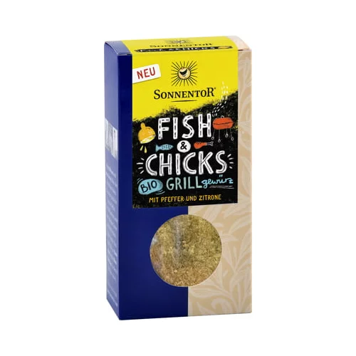 Sonnentor Fish & Chicks začimbe za žar bio