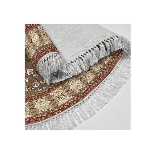  410615 - o - beige beigeminkredwhite bathmat set (2 pieces) Slike