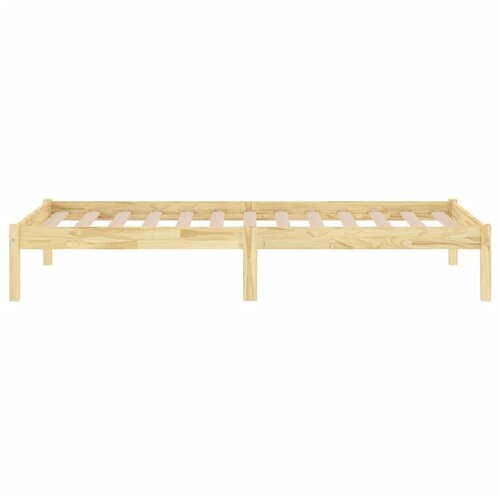  Okvir za krevet od masivnog drva 90 x 190 cm jednokrevetni Slike