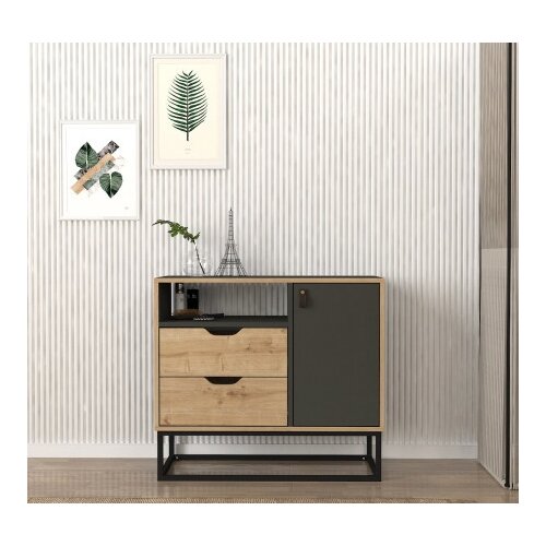  Dolores komoda 90 antracit-hrast ( 0000446 ) Slike