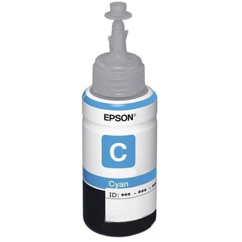 Epson Tinta EcoTank ITS T6732 Cyan 70ml (C13T67324A) Slike