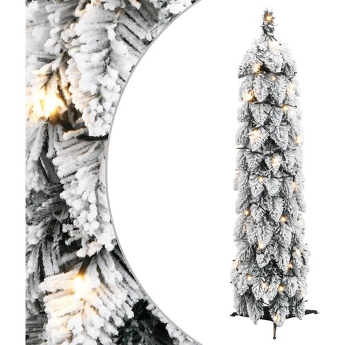  Umjetno osvijetljeno božićno drvce s 30 LED i snijegom 60 cm Slike