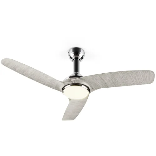 Klarstein Silent Service, stropni ventilator, Ø: 128 cm, moč: 25 W, siva