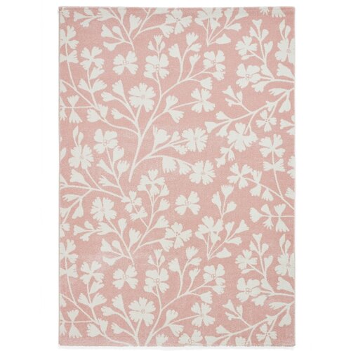 Catherine Lansfield Svijetlo ružičasti tepih 80x150 cm Grace Floral – Cijene