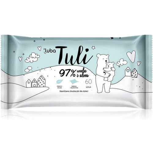 Luba Tuli Aloe Vera vlažne maramice za djecu 60 kom Slike