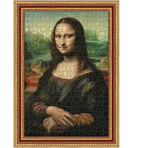 Trefl ArtFrame: Leonardo Da Vinci - Mona Lisa slagalica od 500 dijelova s okvirom - Slike