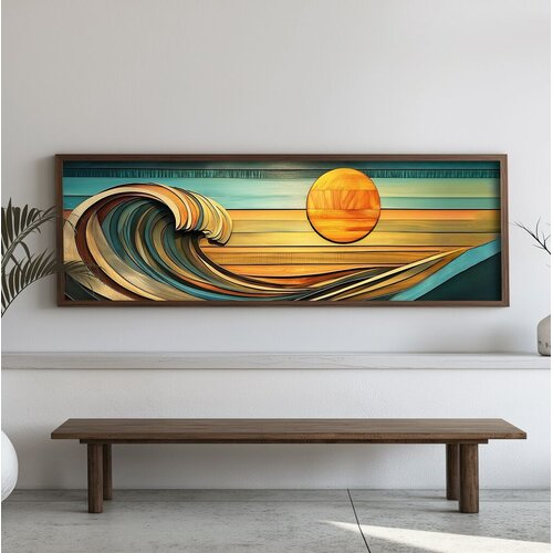 Wallity Zidna slika EMR030, 40 x 120 x 3 cm Cene