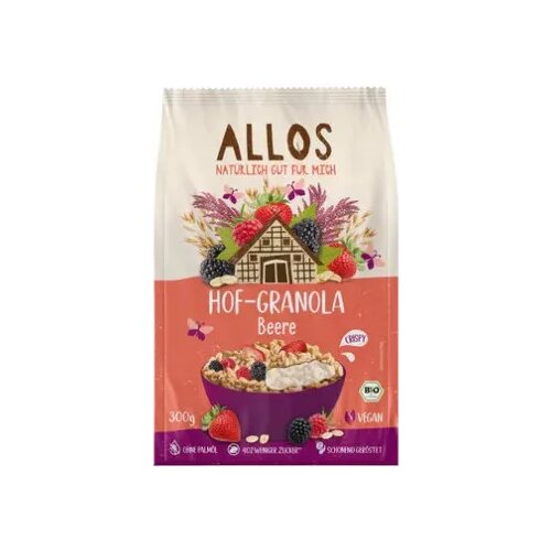 Allos Bio granola - jagodičevje Cene