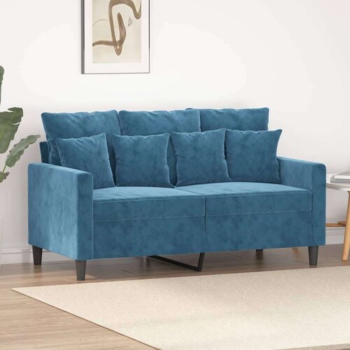  Dvosjed Plava 120 cm baršunasti Cijene
