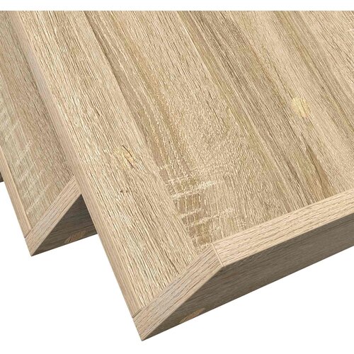  Polica za časopise s policom Sonoma hrast 90 x 53 x 28,5 cm Slike