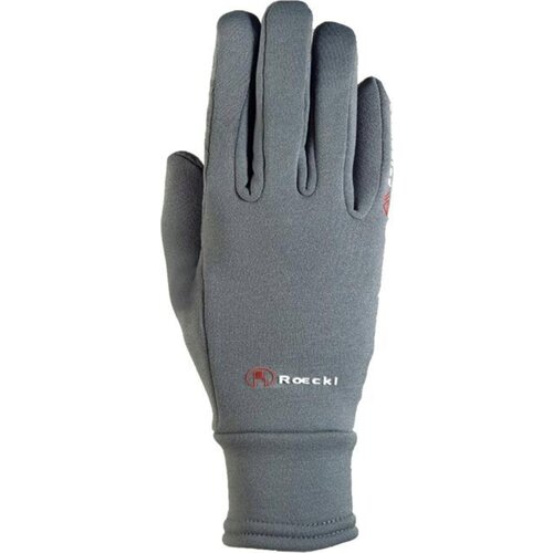 Roeckl Zimske jahalne rokavice "Warwick", anthracite - 8.5 Cene