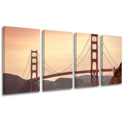  Slike na platnu gradovi - san francisco (moderne slike na) Slike