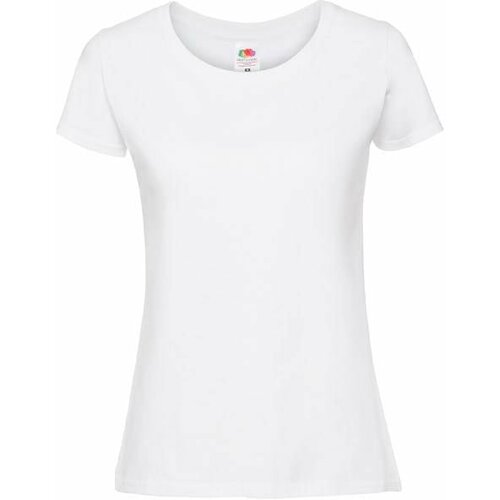 Fruit Of The Loom Iconic 195 Ringspun Premium Premium Women's White T-shirt Slike