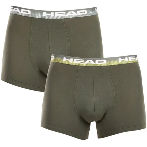 Head 2PACK Men's Boxer Shorts Green
