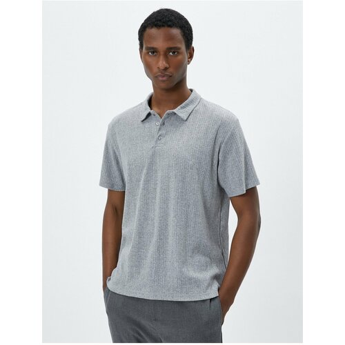Koton Polo T-shirt - Gray Slike
