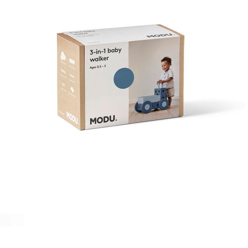 Modu Baby sprehajalec 3-in 1 Deep Blue / Sky Blue Cene