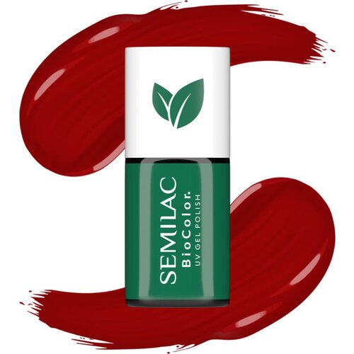 Semilac UV Hybrid BioColor gel lak za nokte s kori&amp;scaron;tenjem UV/LED lampe nijansa 721 Red Roses 7 ml Slike