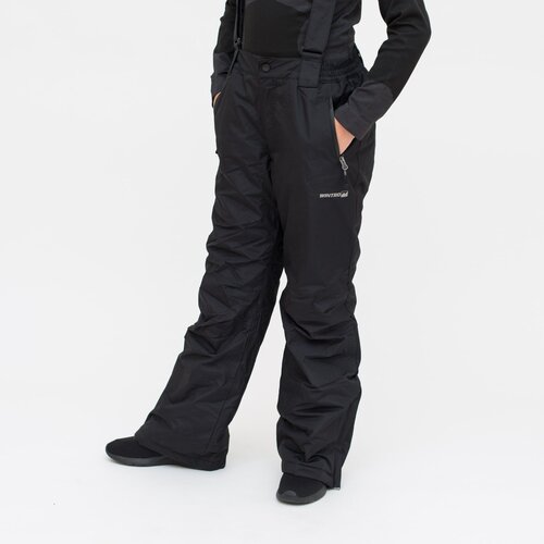 Wintro Ski pantalone za dečake Jumper Ski Pant Ug Gu, Crne Cene