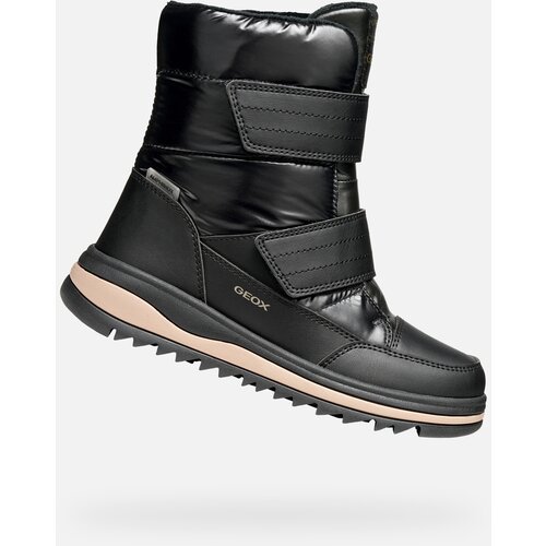 Geox Black Girls' Winter Boots Adelhide AB - Girls Cene