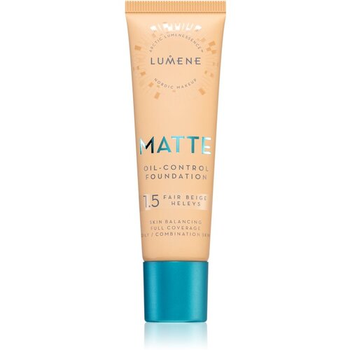 Lumene Matte Oil-Control fluidni puder za mješovitu i masnu kožu nijansa 1,5 Fair Beige 30 ml Cijene