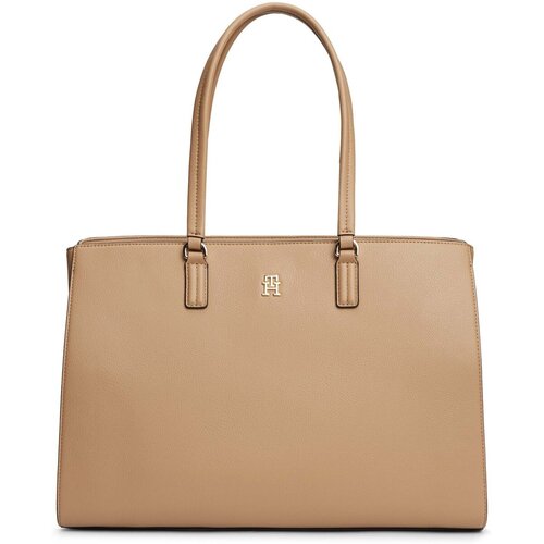 Tommy Hilfiger Ročne torbice Th Daily Tote Kostanjeva Cene