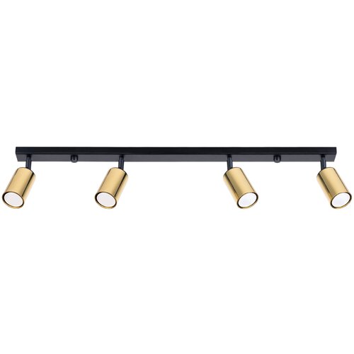 Sollux Lighting Stropna svetilka WINX 4L črna/zlata, (21348150) Cene