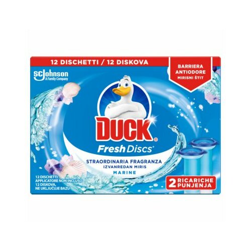 Duck fresh disc dupla dopuna wc osveživač 36ml Slike