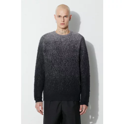 Taikan Pulover Gradient Knit Sweater za muškarce, boja: crna, lagani TK0015.BLK