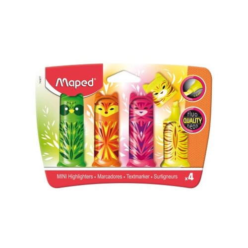 Maped tekst marker fluo`peps mini blister animals ( M743677 ) Cene