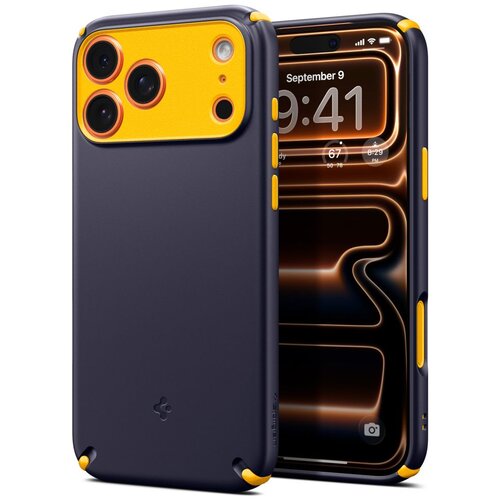 POSNETI MEDIJI OVITEK SPIGEN NANO POP HYBRID MAG ZA IPHONE 17 PRO MAGSAFE PROTECTIVE, BLUEBERRY, (5000259456) Cene