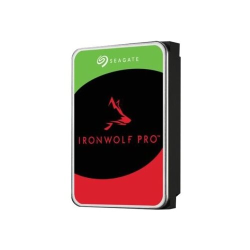 Seagate IronWolf Pro poslovni NAS trdi disk (HDD) 8 TB, 7200 rpm, 6 Gb/s SATA, 256 MB predpomnilnik, 3,5'' (8,9 cm), 24/7 delovanje, za NAS in RAID ter rackmount sisteme, Black Cene