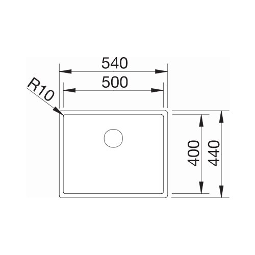 Blanco sudoper CLARON 500-U InFino DURINOX, bez dalj.upr. Slike