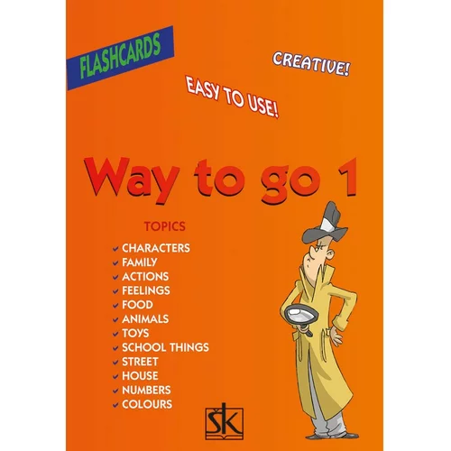 Školska knjiga WAY TO GO 1 - set kartica uz udžbenik za 4. raz. osn. šk
