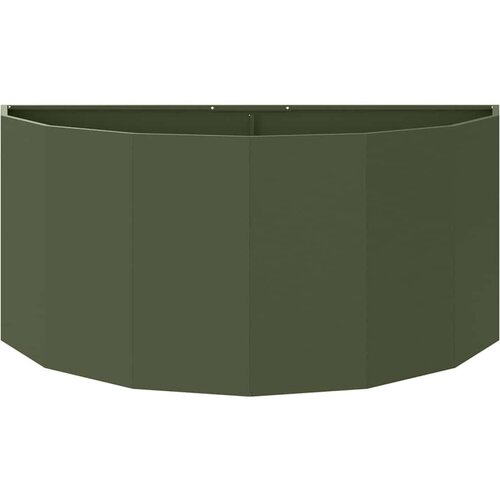 VidaXL Sadilica Maslinasto zelena 120 x 60 x 50 cm Čelik Slike