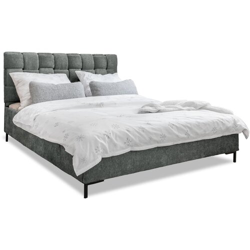 Miuform Svijetlo zeleni tapecirani bračni krevet s podnicom 180x200 cm Eve &amp;ndash; Slike