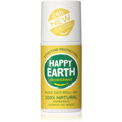 Happy Earth 100% Natural Deodorant Roll-On Jasmine Ho Wood dezodorant roll-on 75 ml Cene